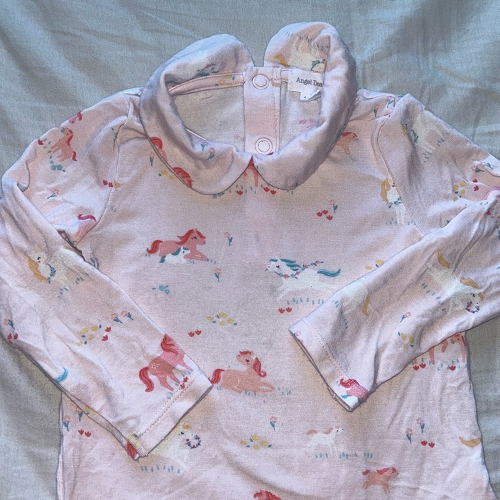 Angel Dear long sleeve onesie